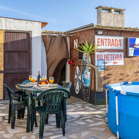 Lägenhet Casa Da Legua - Panoramic Ocean View With Terrace Pool Pataias