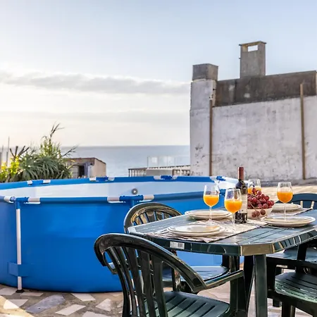 Daire Casa Da Legua - Panoramic Ocean View With Terrace Pool Pataias